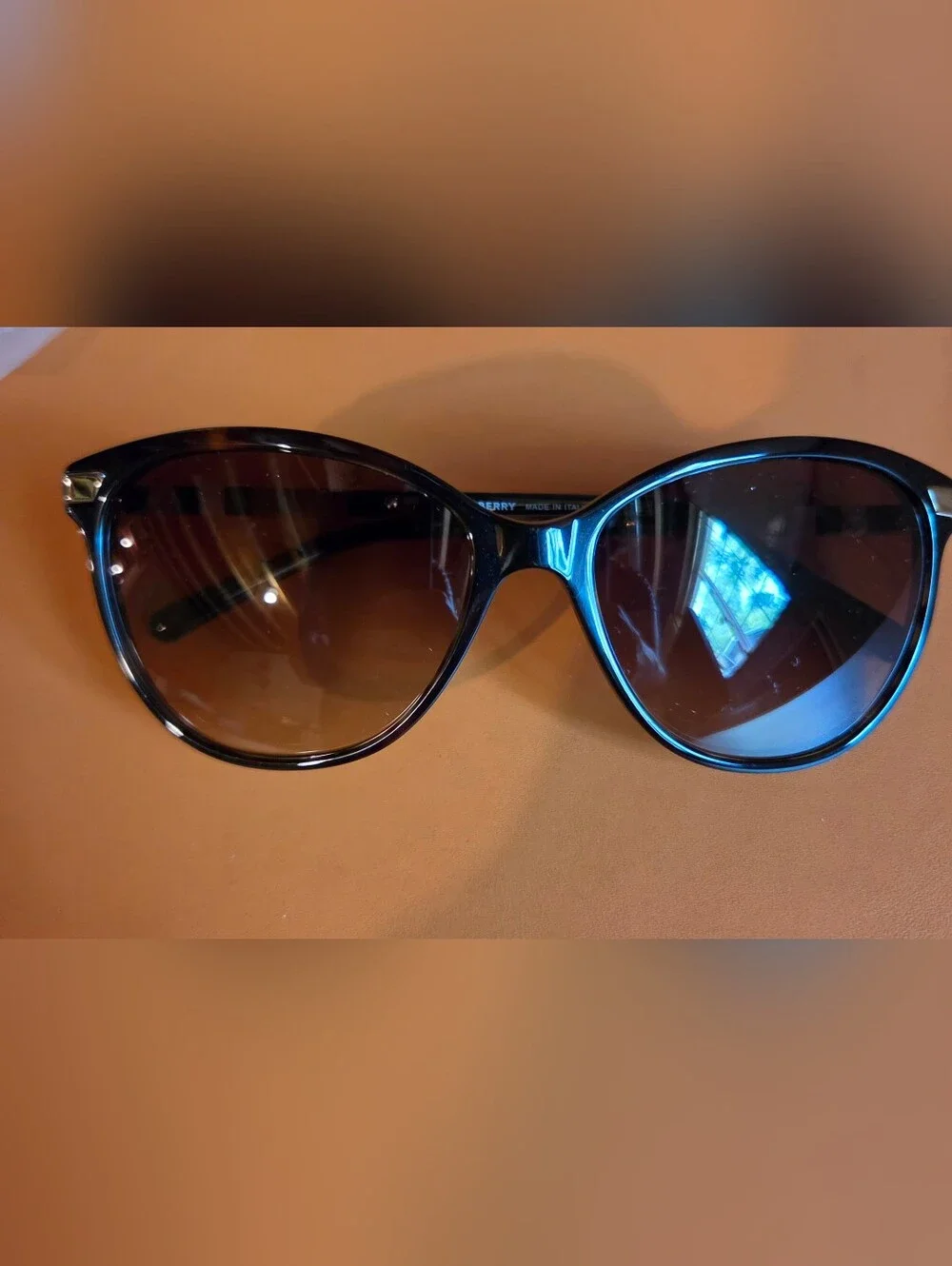 BURBERRY BE4216 Dark Havana Brown Gradient Sunglasses New with Box